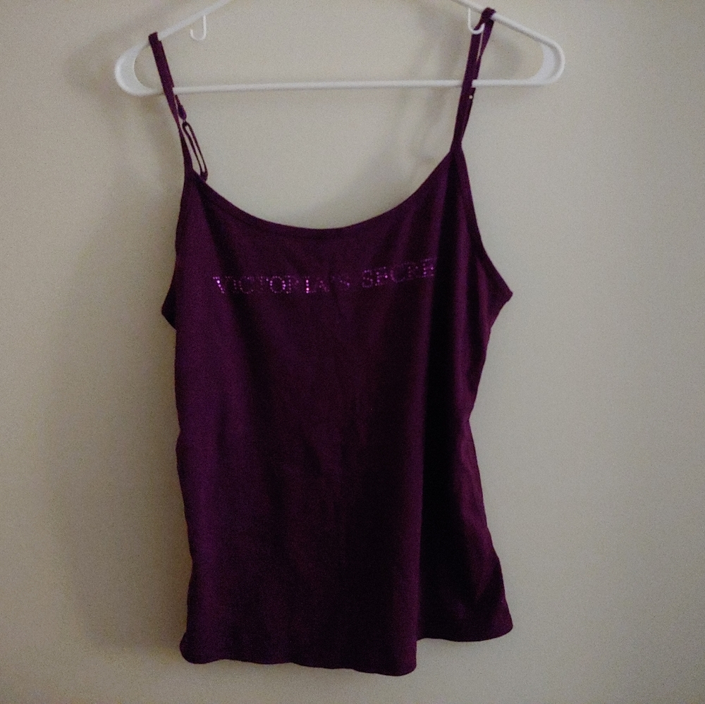 Sz L Purple Victoria's Secret Tank Top